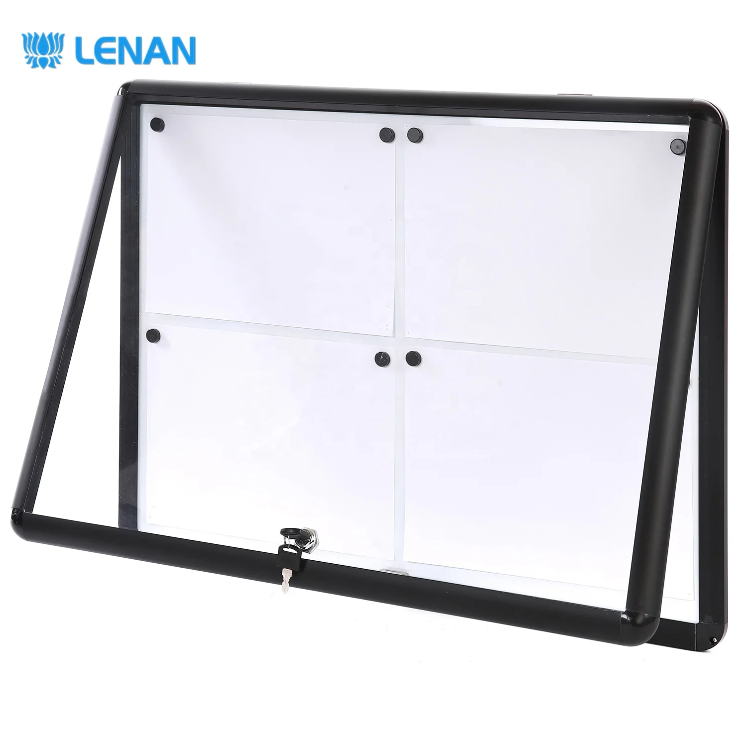 High Quality Standard Size Display Board Enclosed Bulletin