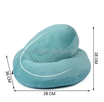 Plush Pillow Cushion Super Soft Head Desk Nap Travel Pillows Noon