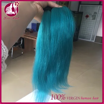 1b Silver Crochet Braids With Indian Human Hair 2 Tone Ombre Color