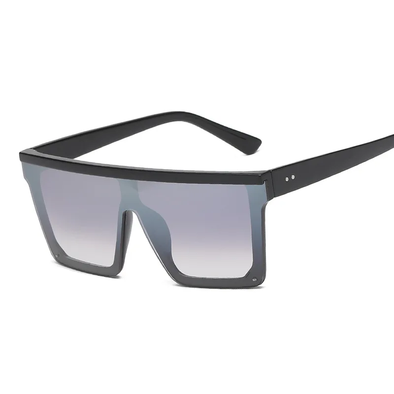 

2019 Oversize Square Sunglasses Women Men Large Frame Sunglasses Gradient Vintage Sun Glasses UV400 (SK319), As picture