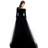 /product-detail/a-line-sexy-backless-black-velvet-long-sleeve-evening-dresses-62026541597.html