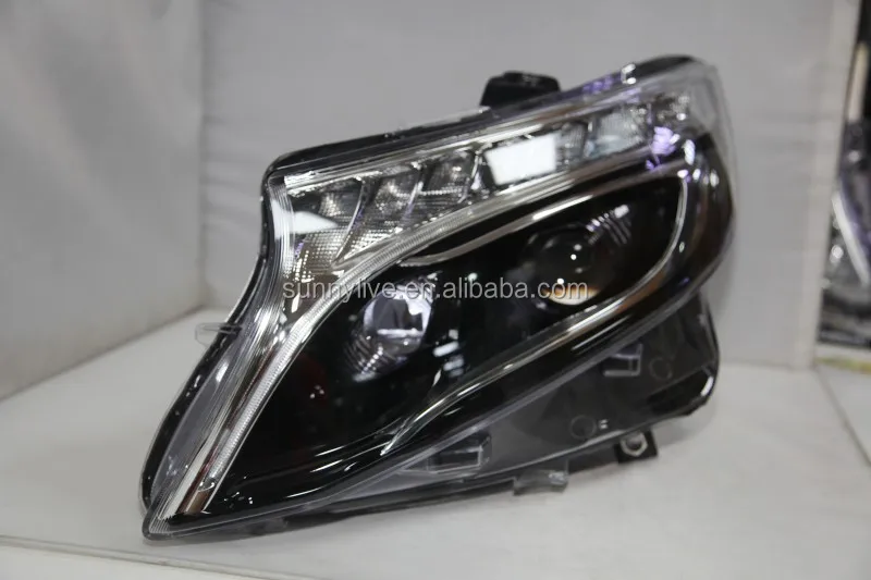 For Mercedes-Benz v260 VITO LED Head Lamp full led light 2016-2017