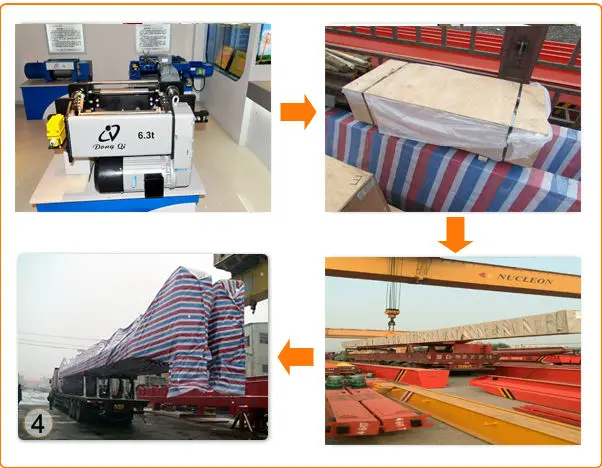 5 6.3 10 15 20 ton European single girder overhead travelling crane made in China for sale