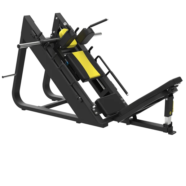 
gym fitness equipment plate loaded leg press hack squat machine  (60799716592)