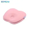 High quality memory foam baby head shaping pillow, anti flat head baby pillow