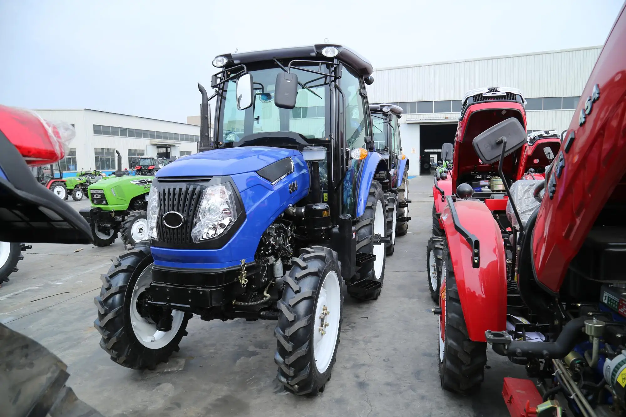 廉价80hp 小型农用拖拉机在中国销售