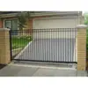 china producer painting ornamental steel sliding gate