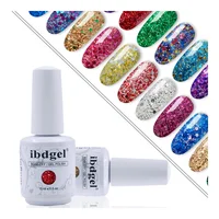 

ibdgel Shinning Nails UV Gel Polish Nail Diamond Glitter Gel Nail Polish Wholesale