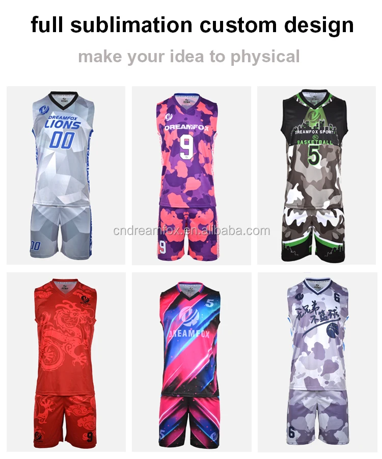 Free Custom Made Blue Basketball Team Uniforms Low Price Wholesale Dri