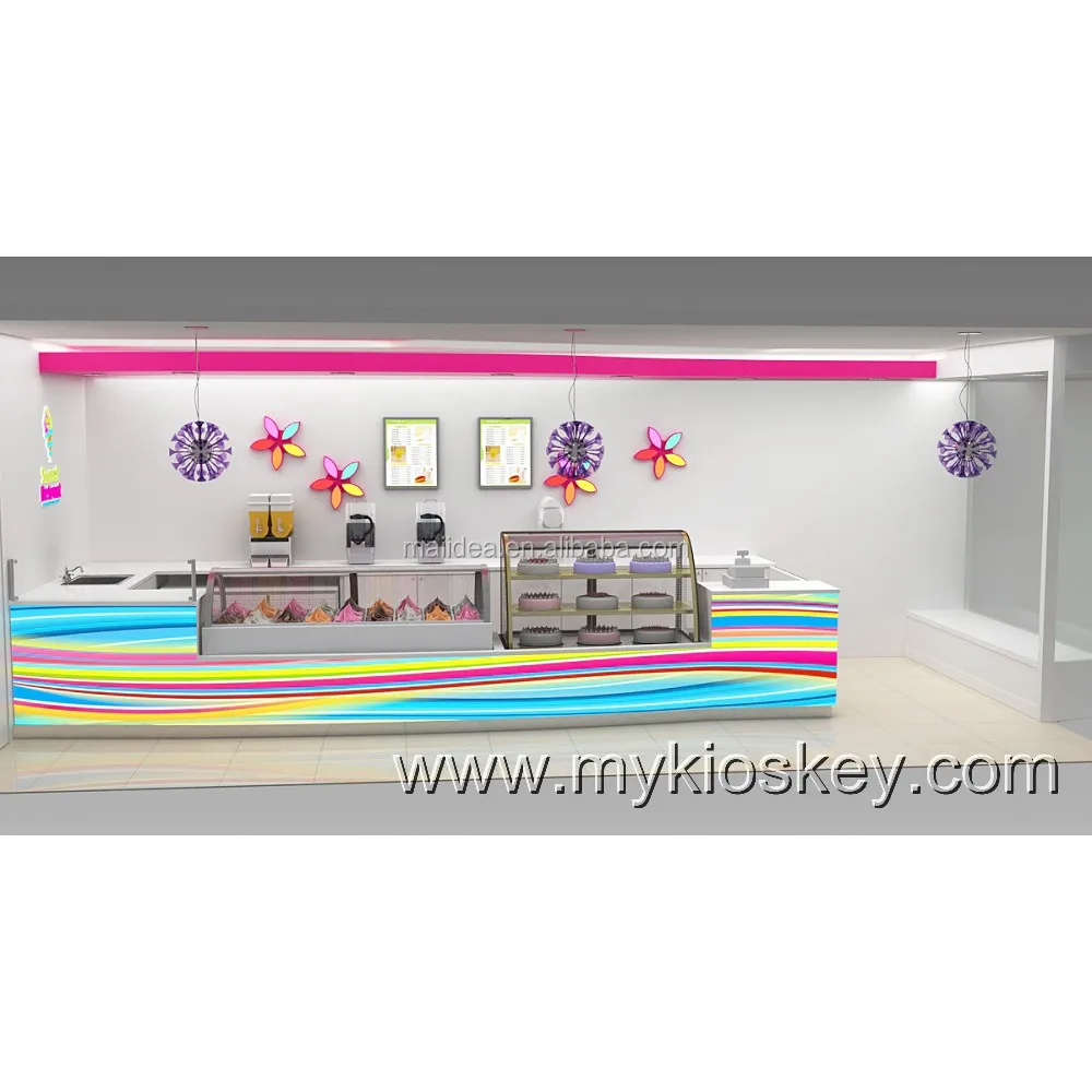 Kid S Ice Cream Gelato Store Interior Design Food Counter