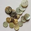 Manufacturer wholesale pure natural shell buttons button two holes shirt button sweater accessories shell buttons custom-made