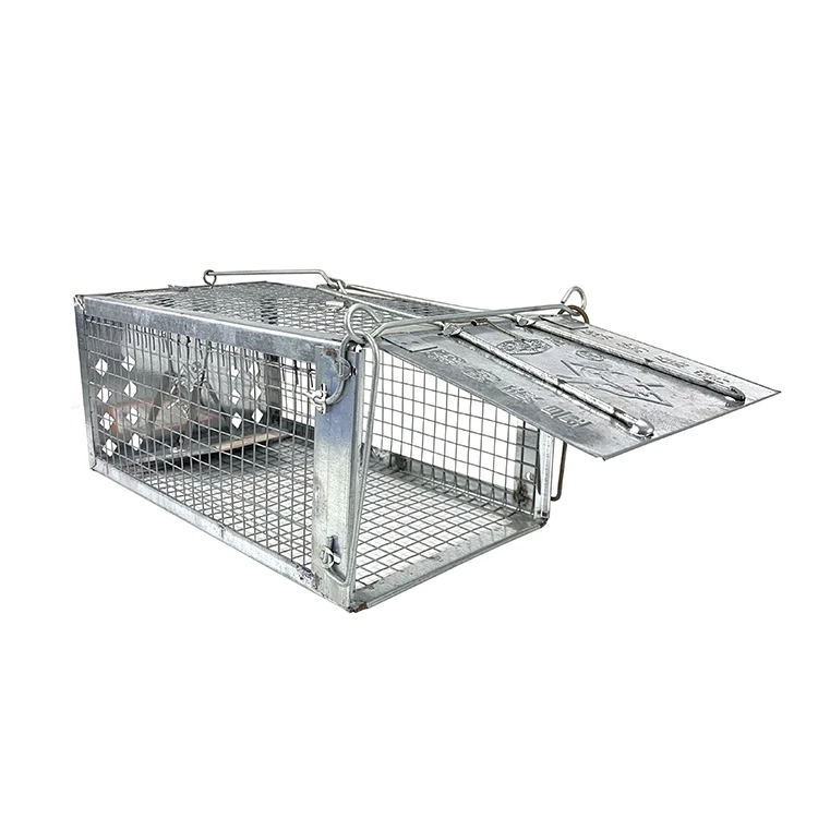 Humane Live Multi Catch Wire Mesh Metal Mouse Rat Cage Animal Trap Cage