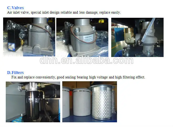 Compressor Spare Parts 1615943601 Air Filter