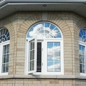 Ventanas En Forma De Arco De Aluminio De Alta Calidad Fábrica En
