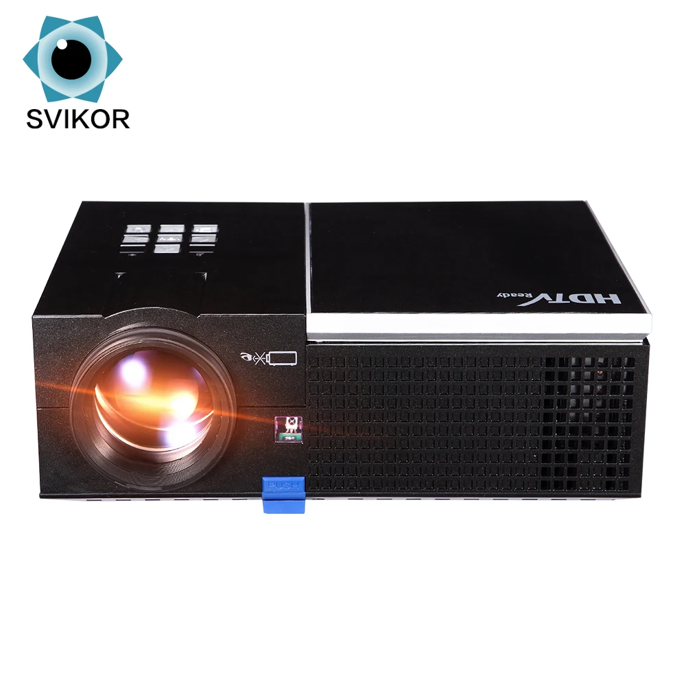 

[Hot-selling] H1 720p smart beam mini projector with 1 year warranty, White/black