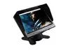 12-24V stand alone dashboard 7 inch LCD car monitor with Sun visor and 2 way input