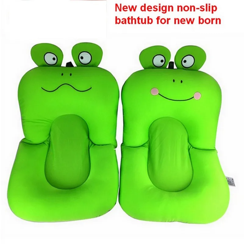 

frog design Foldable Baby bath tub newborn baby bath seat infant bathtub