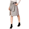 Fashion High Waisted Winter Women Midi Bandage Lady Skirt