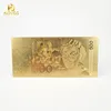 New design edition souvenir fake money currency gift Germany 500 Deutsche Mark gold foil banknote gold banknote