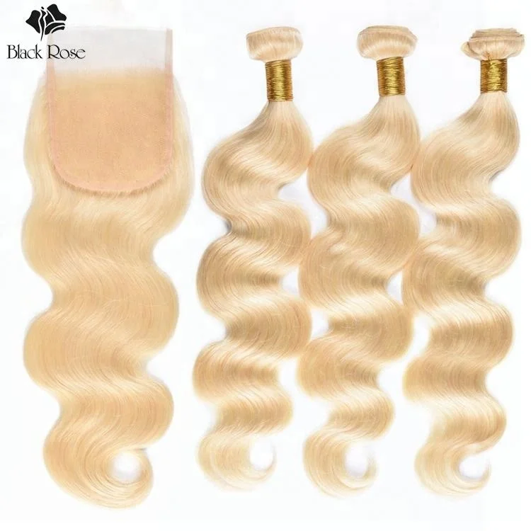

wholesale virgin hair vendors remy cuticle aligned hair 613 virgin hair bundles with closure