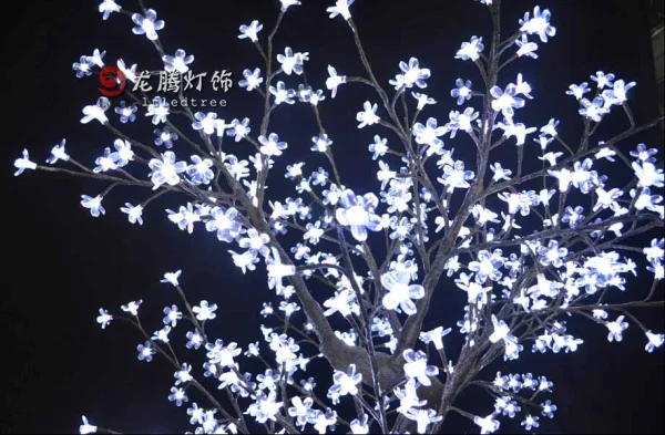 
wholesale low voltage outdoor manufacturers china artificial white led blossom tree 