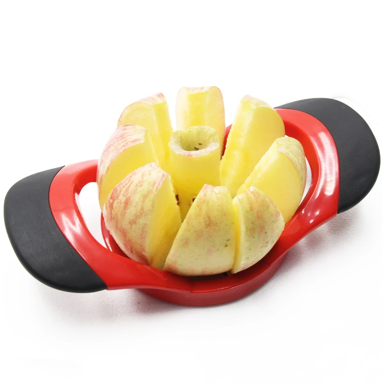 

Apple corer with 8 blades, super sharp kitchen tools kitchen gadgets, stainless steel material fruit slicer cutter divider, Green, red, white