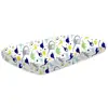 Dinosaur world theme baby sheet cotton woven fabric crib sheet for baby boys