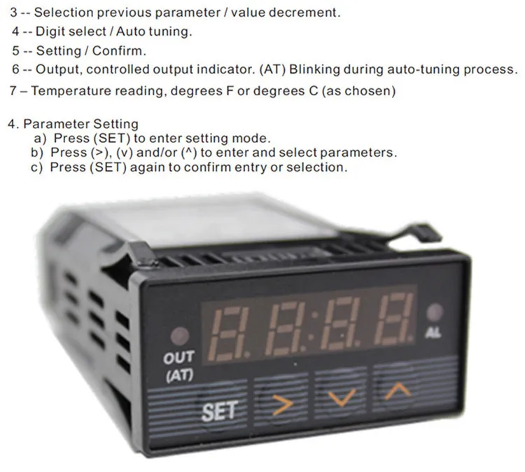 Mini Universal Input Xmt Digital Temperature Controller For Tc& Rtd ...