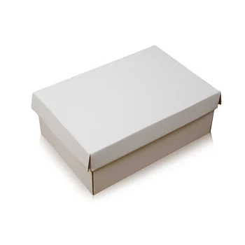 Plain White Cardboard Custom Shoe 