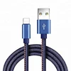 2018 Free Sample Denim 3ft/ 1m 5V 2A Fast Charging Micro USB Cable For iPhone 6/7/8/X