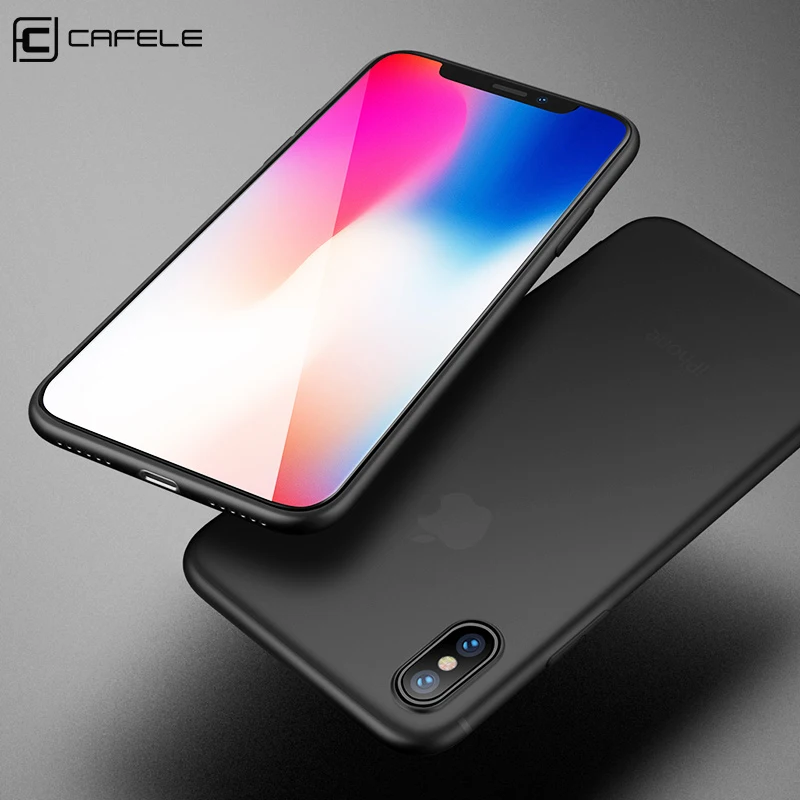 CAFELE High Quality Original Newest 0.6mm Soft TPU Phone Shell Cover Case Ultrathin for iPhone X Xr Xs Max