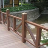 China factory solid wood plastic composite anti-uvwpc decking wpc boardwalk decking/gallery frame