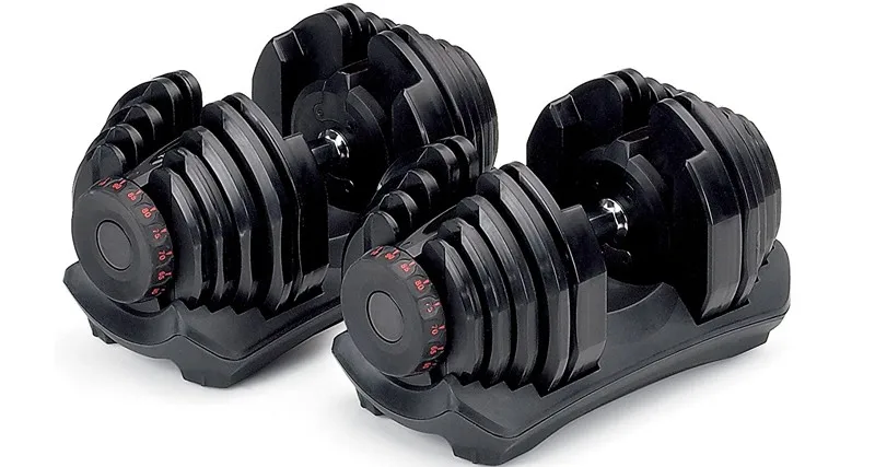 40kg 可调杠铃哑铃套装家用健身器材