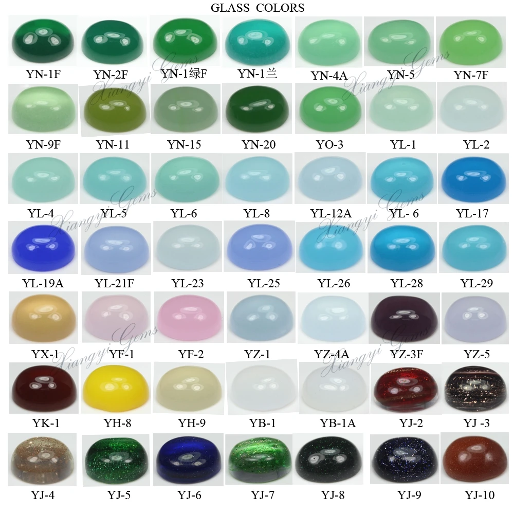 Jade Stone Color Chart