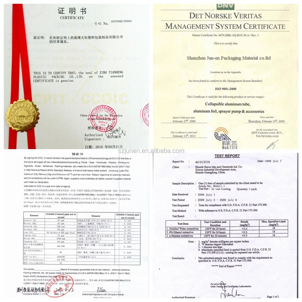 certification