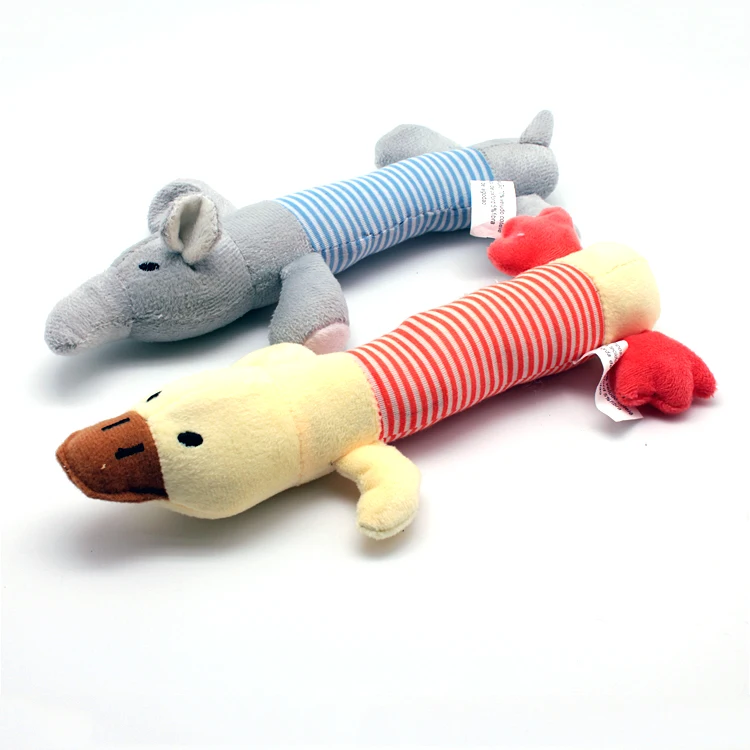Wholesale Custom Plush Dog Toys Durable Pet Chew Squeaky Toys Dog Activity Toy