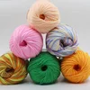 Wholesale-Factory Large lines coarse wool scarf line single strand wire knitting large ice milk cotton towels Yarn