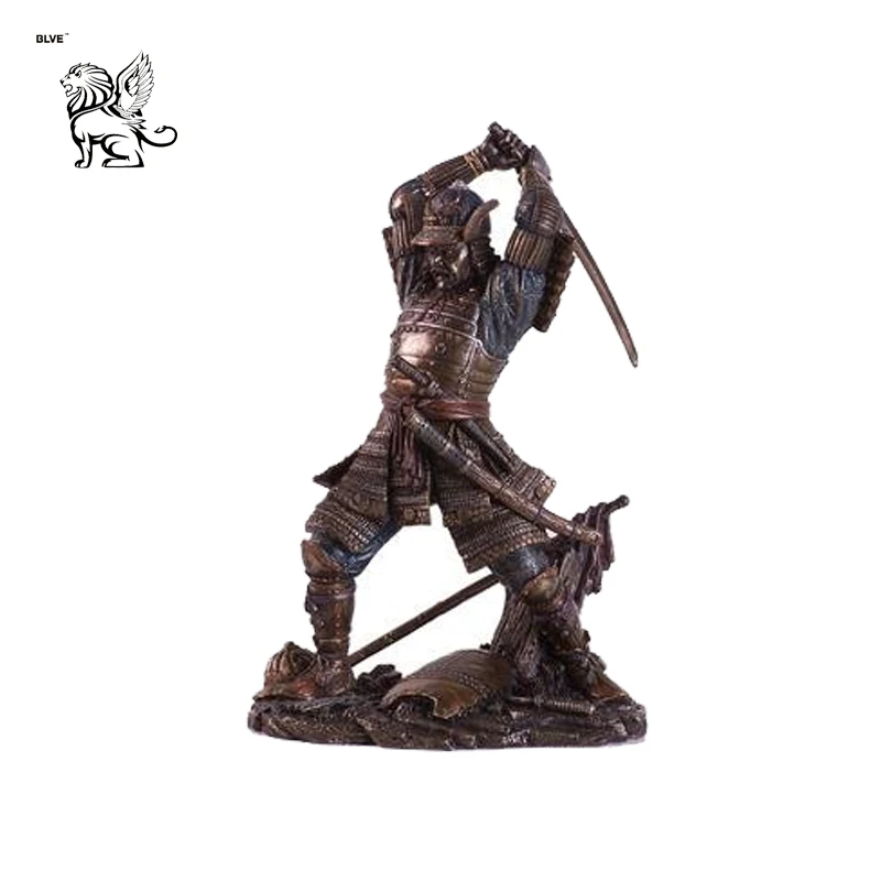 outdoor samurai statue