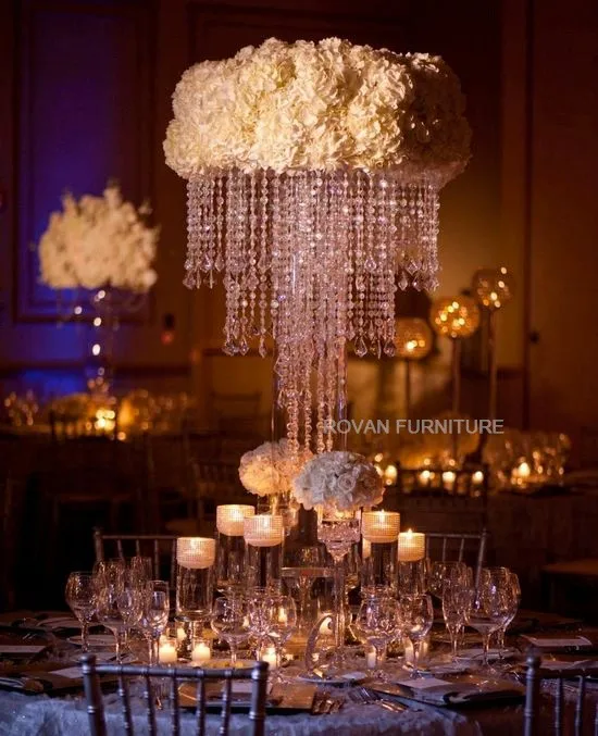 Love Shape Crystal Centerpieces Wedding Table Decorations - Buy Centre ...