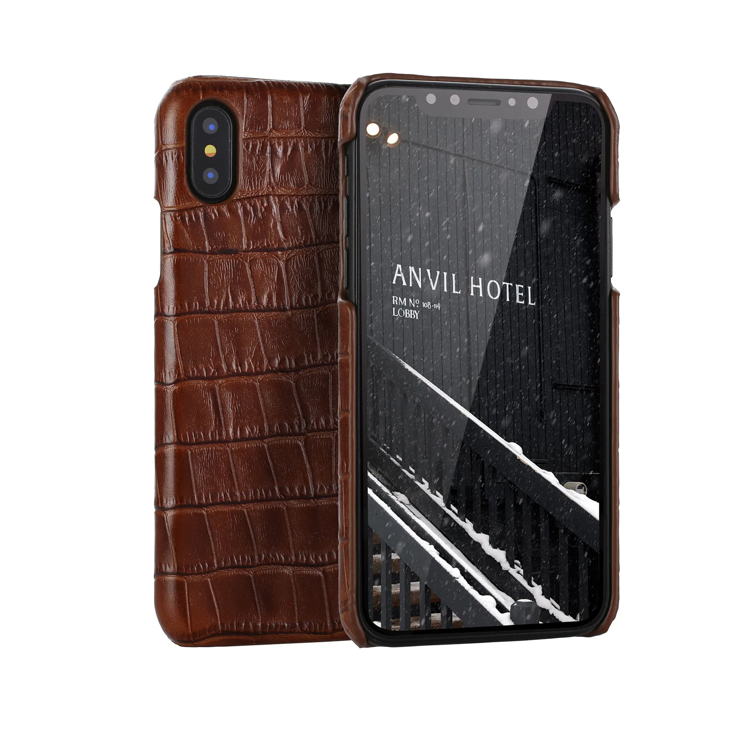 Top Quality Crocodile Embossed Leather Cell Phone Case Buy Real