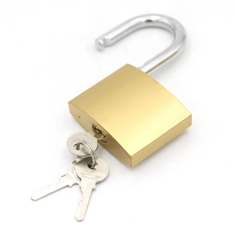 
Yiwu Supplier Cheap Imitate Brass Padlock Size 20-25-32-38-50-63-75mm 