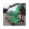 wholesale glass railing manufacturer 8mm 10mm 12mm 15mm 19mm bent bend curved tempered glass