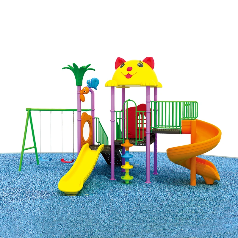 

China high quality amusement park rotational molding process children outdoor playground equipment, Optional