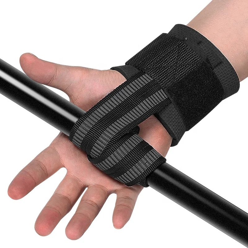 

Gym Weight Lifting Strap Band Deadlift Squat Weightlifting Fitness Sport Wrist Brace