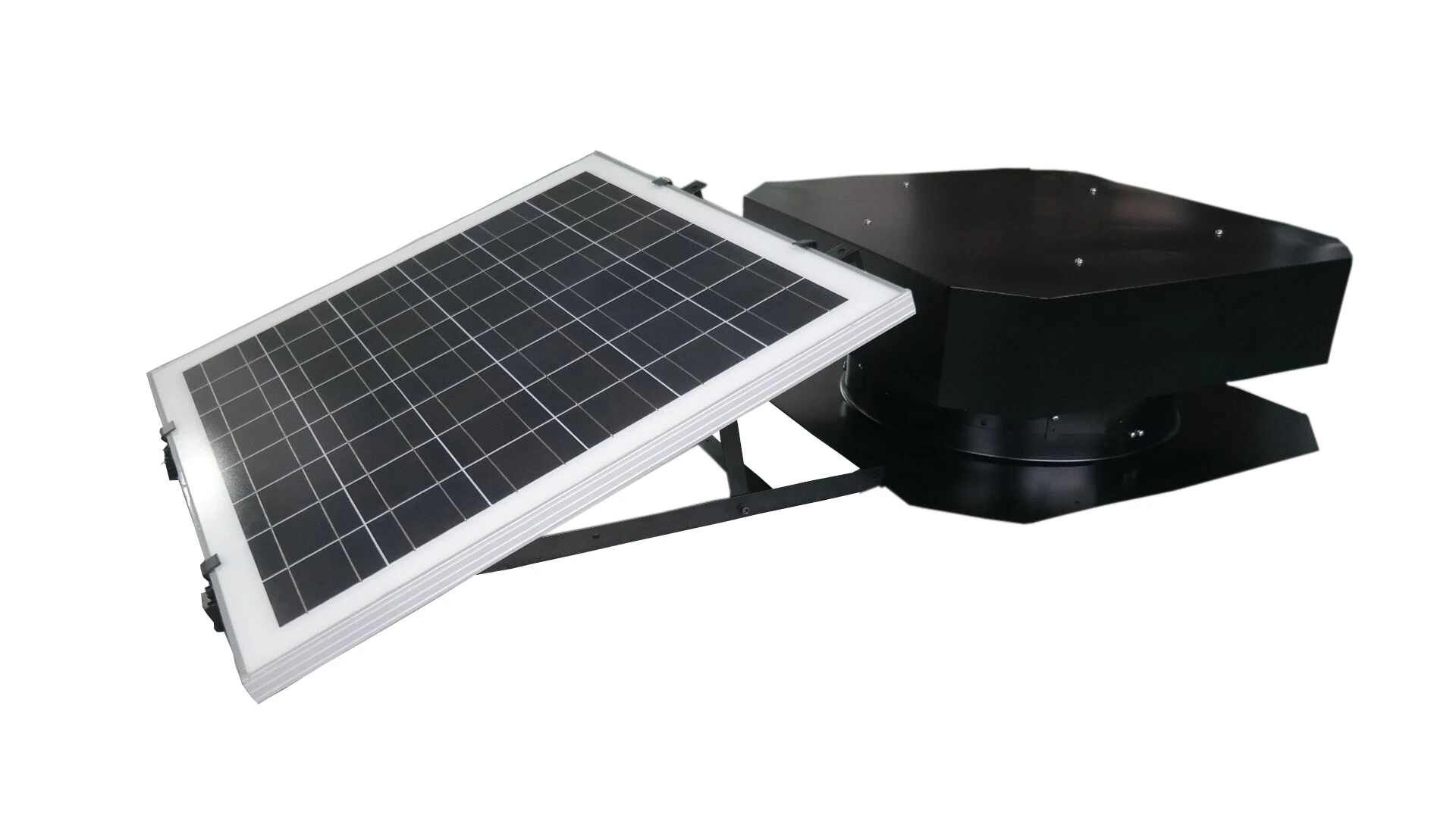 120w Solar Attic Fan With Special Designed Brushless Dc Motor For