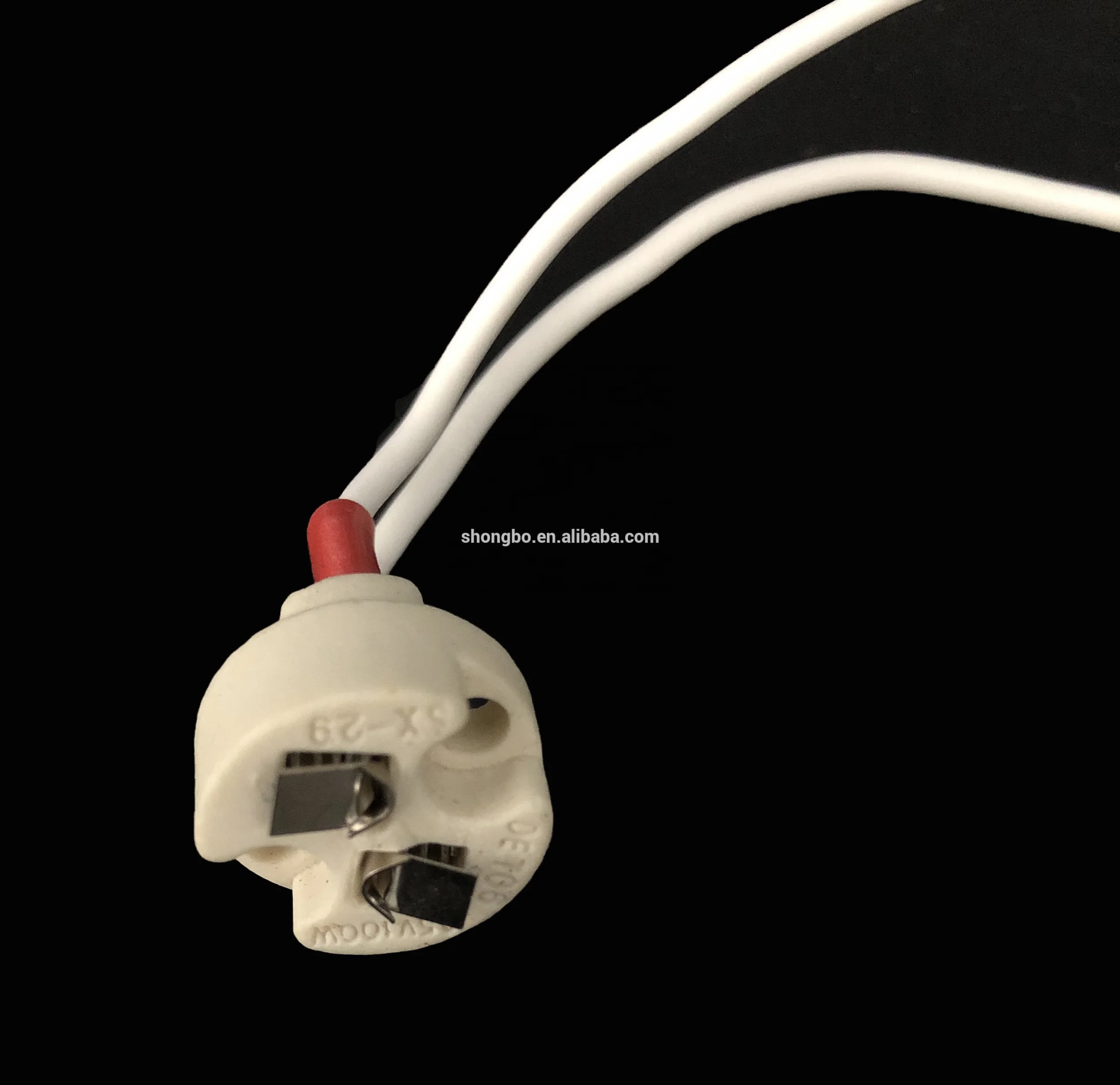 Ce G5 3 G6 35 White Vintage Porcelain Lamp Holder Glazed Ceramic