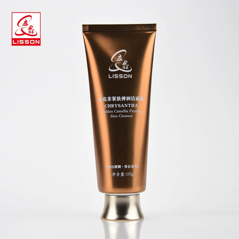 Luxury Cosmetic Tube Packaging With Beauty Packaging Screw Cap For Skin Cleaner