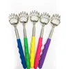 HOT Bear Paw Telescopic Stainless Back Scratcher Extend to 22.8" Itching Relieve