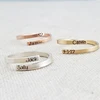 Customized Engrave Couple Name Rings Perfect Gift For Wife