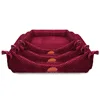 Made In China Down Material Cheap Girl Dog Bed Set With Drop Shipping